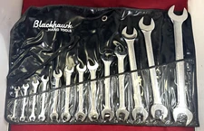 Blackhawk 13 Piece SAE Double Open Ended Wrench Set (1/4" - 1-5/16") US Made
