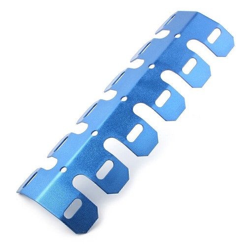 For Dirt Bike Motorcycle Blue Exhaust Muffler Pipe Heat Shield Cover Heel Guard - Picture 6 of 10