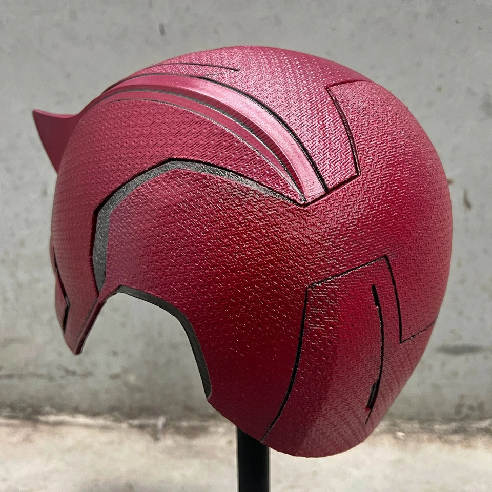 Daredevil Lebensgroß Tragbar Cosplay Maske Helm Kostüm Comicbuch Hero - Bild 3 von 4
