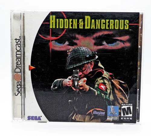 HIDDEN & DANGEROUS USA ntsc-u game for SEGA DREAMCAST VIDEO GAME DC