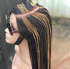 Braided Wig : cornrows.