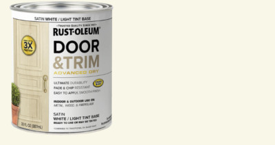 Rust-Oleum  Stops Rust  Various Colors Door & Trim Paint - 1 qt.
