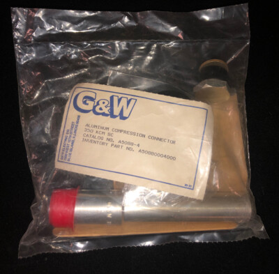 G&W Electric Co Aluminum Compression Connector. Catalog Number A5088-4