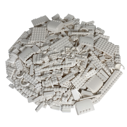 LEGO® Weiße Steine gemischt - Verschiedene Mengen - White Brandneu - 第 1/1 張圖片
