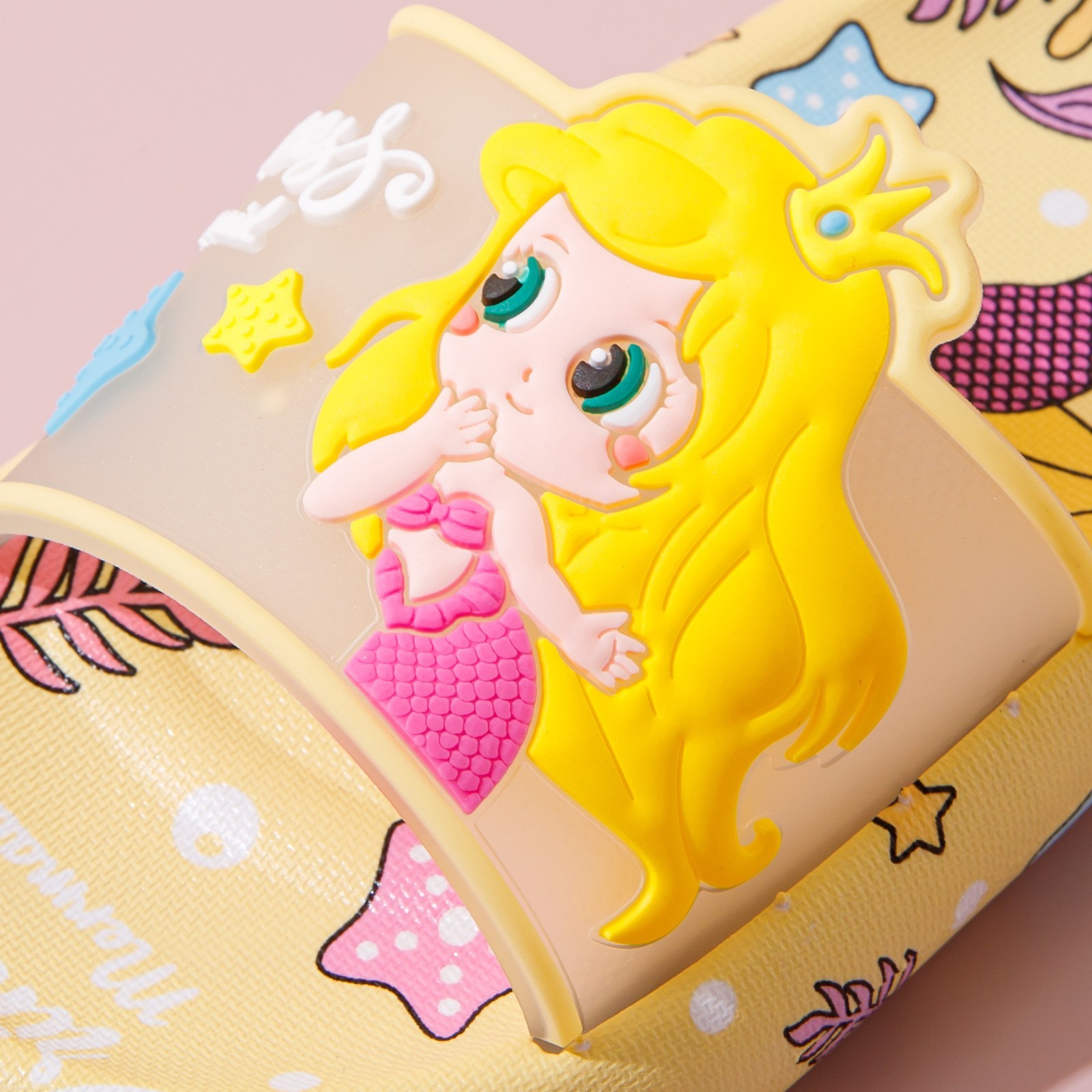 SAOLA 2025 bambini ragazze sirena ciabatte casa esterno spiaggia doccia scarpe Regno Unito