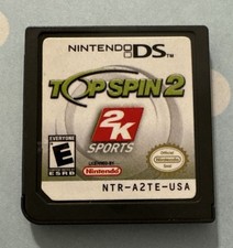 Top Spin 2 Tennis (Nintendo DS, 2006) Game Only - Tested & Working!