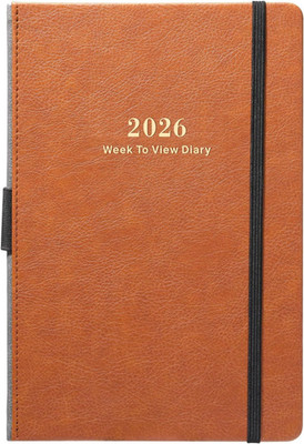 Tagebuch 2026 - A5 Woche zur Ansicht 2026, Jan.2026 - Dez.2026, Premium... 