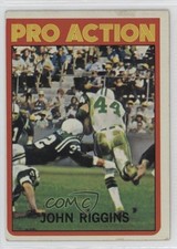 1972 Topps Pro Action John Riggins #126 HOF 00u2