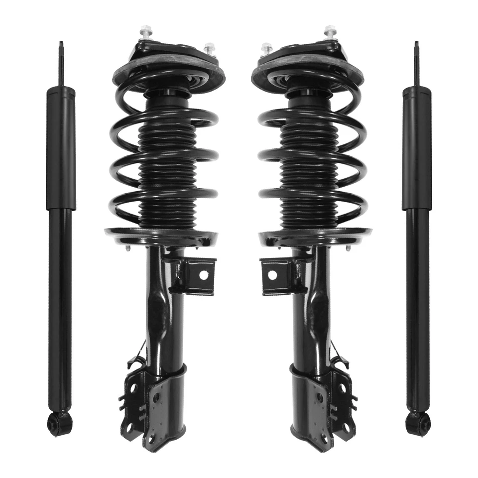 2006-2007 Mercedes C280 AWD Front Complete Struts & Rear Shock Absorbers Foto 2 de 4