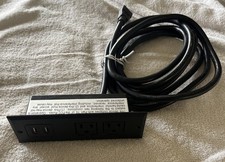 Conference Recessed Power Strip Socket Power Strip 2 Outlets and 2 USB Outlets