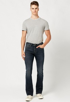 BUFFALO DAVID BITTON Mens Super stretch Jeans Slim Boot Size 36-32