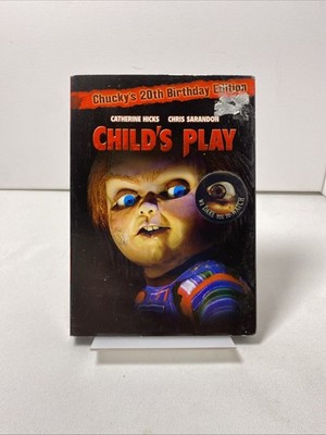 Child's Play (DVD) Chucky s 20th Birthday Edition Horror Slipcase Slasher 