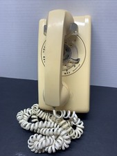 Vintage 1984 ITT Rotary Wall Mount Telephone Made In USA