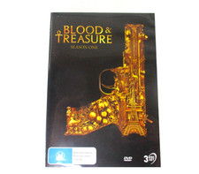 Blood and Treasure Season One Boxset DVD M NTSC R4 2022 CBS Studios Tested Blood and Treasure Season One Boxset DVD M NTSC R4 2022 CBS Studios Tested