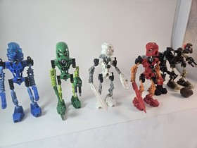 LEGO Bionicle Toa Mata Complete Set of (6) 8531 8532 8533 8534 8535 8536