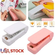 Mini Heat Bag Sealer Portable Thermal Plastic Food Packaging Sealing Machine USA