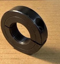 1-14 Threaded Steel Shaft Clamp Collar X 1-15/16” OD X 1/2” Wide
