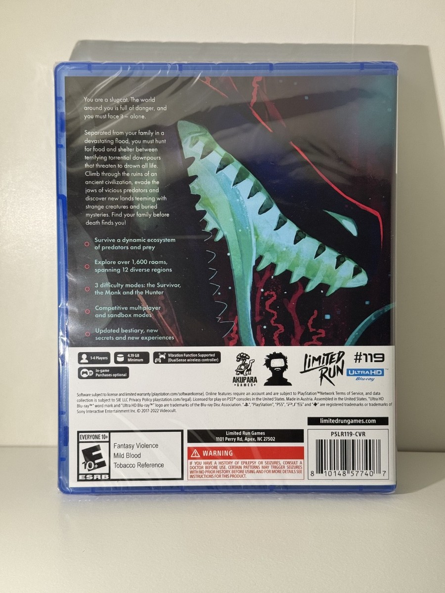 Rain World Ps5 Usa New (Game in English/Francais/De/Es/It/Pt) (Limited