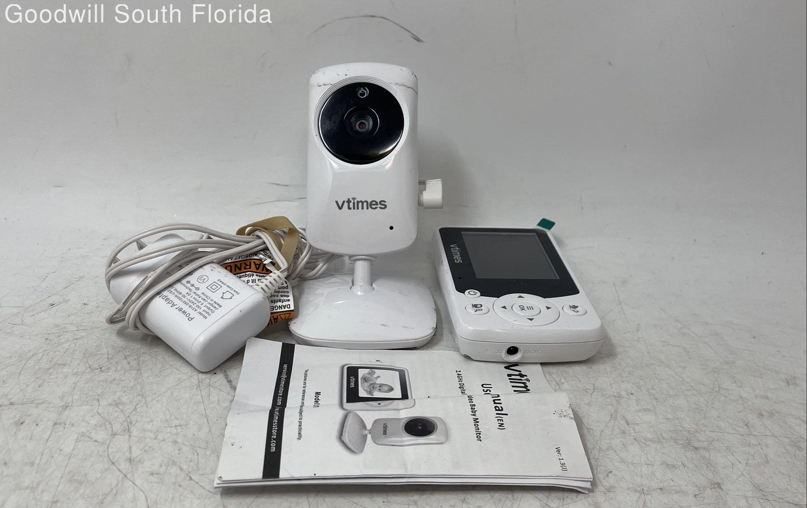 Vtimes White Portable Audio And Video 2.4 Inch LCD Screen Baby Monitor Camera
Opens in a new window 