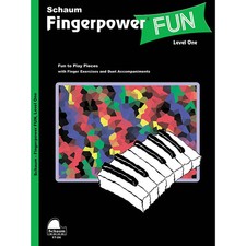 SCHAUM Fingerpower Fun Level 1 Elem Level Educational Piano Book