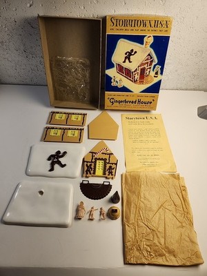Vintage 1952 Bachmann Storytown USA ''Gingerbread House'' Model 5013 - Complete 