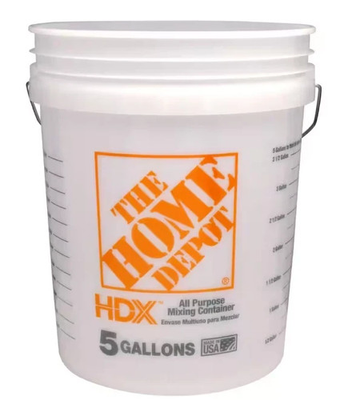 #ad #ad 5 Gallon Natural Paint Bucket Durable Multipurpose Utility Bucket NEW $5.98