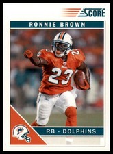 2011 Score - Glossy Base Ronnie Brown Miami Dolphins 158