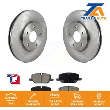 [Front] Disc Brake Rotors And Ceramic Pads Kit For Buick Envision Cadillac XT4
