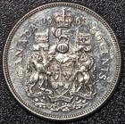 1963 Canada Silver 50 Cents BU #CDR