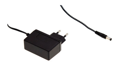 MEAN WELL GSM12E Steckernetzteil AC/DC-Adapter 12W, 100V ac, 9V dc / 1.33A Mediz