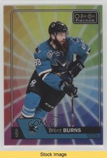 2016-17 O-Pee-Chee Platinum Rainbow Color Wheel Brent Burns #22 READ 0w6