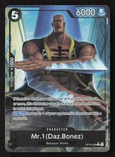 Mr.1 (Daz.Bonez) R Foil OP14 OP14-090 NM One Piece TCG
