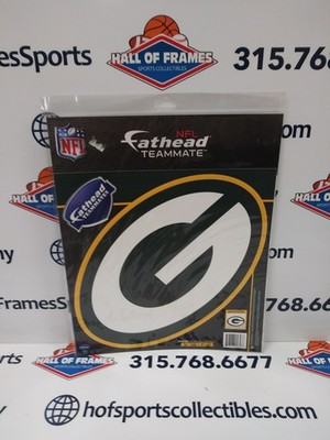 GREEN BAY PACKERS FATHEAD NFL TEAMMATES WALL LOGO HELMET 12X10!