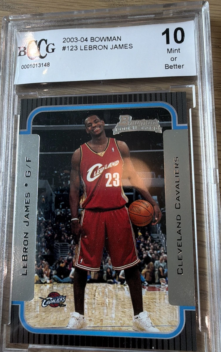 Bowman LeBron James Basketball Sports Trading Card Singles for