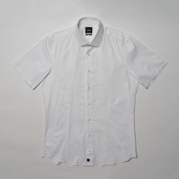 Men Strellson Shirt White Cotton 40 /L / 48