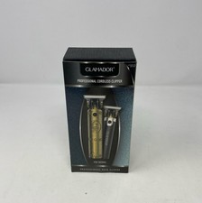 GLAMADOR Professional Cordless Hair Clipper 700 Series - Bronze T-Blade Trimmer