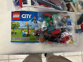 LEGO City Fire Lot: 60215, 60003, 60212, 6000 All 100% Complete w/ Instructions