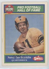1990 Swell Pro Football Hall of Fame Norm Van Brocklin #41 HOF 0p89