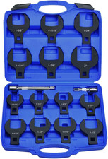 16pcs Jumbo Crowfoot Wrench Set Sae Crows Foot Wrench Set For 1-116 To 2 Fla 16pcs Jumbo Crowfoot Wrench Set Sae Crows Foot Wrench Set For 1-116 To 2 Fla