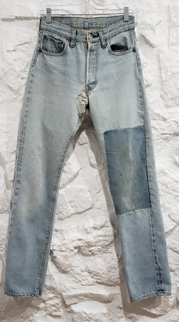 Vintage Levi's 501 Redline Selvedge USA Denim Jeans 32x35