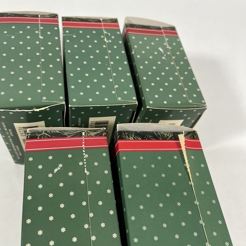 Vintage 1992 Hallmark Santa & His Reindeer 5-Piece Ornament Set with Boxes - Picture 15 of 16