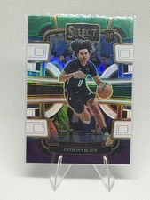 ROOKIE ANTHONY BLACK SP 2023 Select - Concourse #71 Green White Purple Prizm