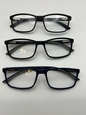 Design Optics by Foster Grant Reading Glasses 1.75 3-Pack Full Rim Plastic, 666