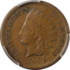 1909-S Indian Cent PCGS F15 Key Date Great Eye Appeal Nice Strike
