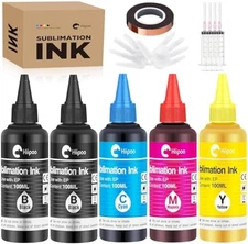 Hiipoo 500ML Sublimation Ink Refill for ET2400 ET-2720 ET-2760 ET-2800 ET-2803 E