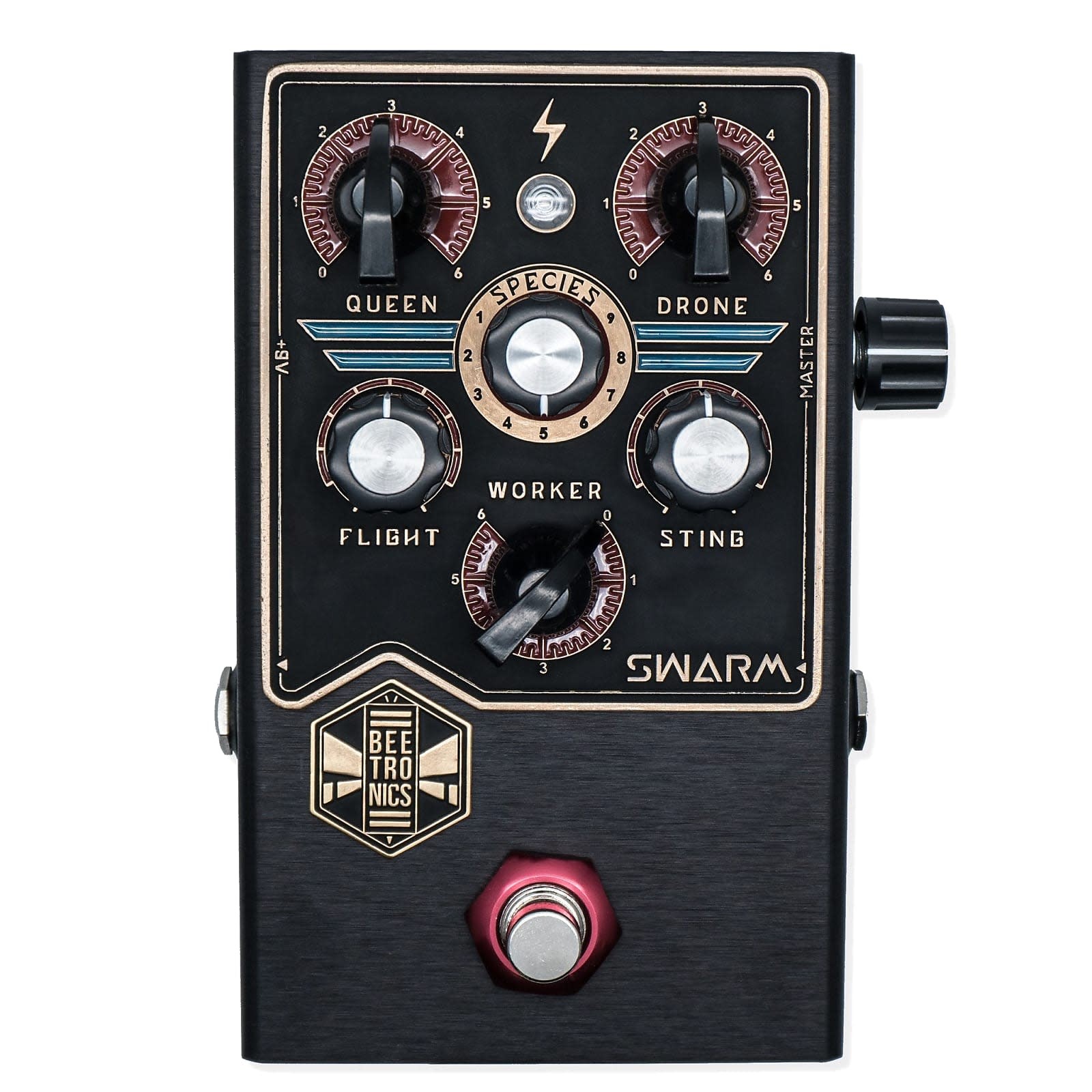 Beetronics Swarm Fuzz Гармонизатор, изменяющий высоту звука, Педаль эффектов