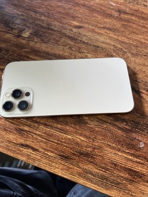 Apple iPhone 12 Pro Max 128GB Gold - Green screen