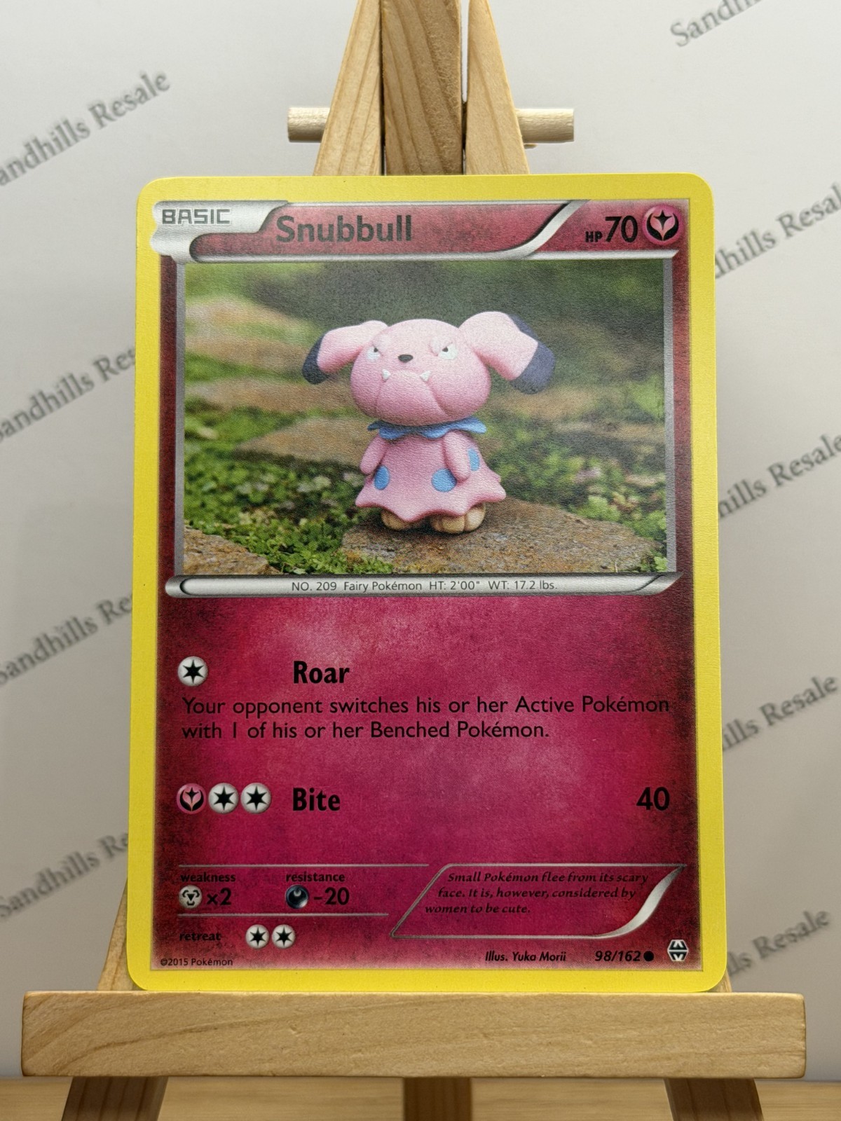 Pokemon TCG * Snubbull * 98/162 * Breakthrough * Common * Regular * 2015
