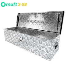Aluminum 39"X13"X10" Trailer Tool Box Heavy Duty Tool Storage Box