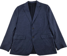 Bonobos Mens Blazer Jacket Athletic Fit Blue 42R Stretch Silk Wool Sport Coat